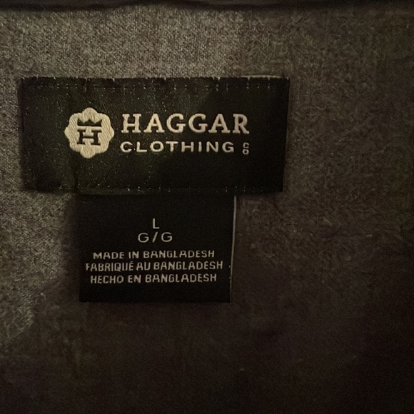 Haggar plaid shirt - Picture 2 of 4